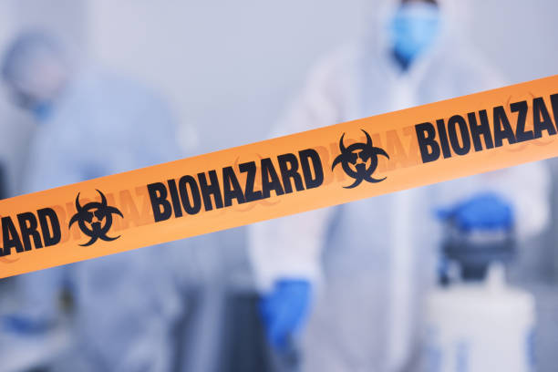 Professional Drug Lab Cleanup technician working in North Franklin, CT